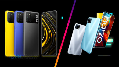 Xiaomi Poco M3 vs Realme Narzo 20