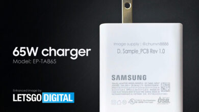 Samsung's 65W charger images unveiled