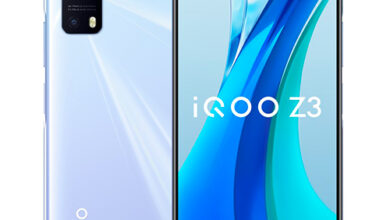 Vivo iQOO Z3 Blue