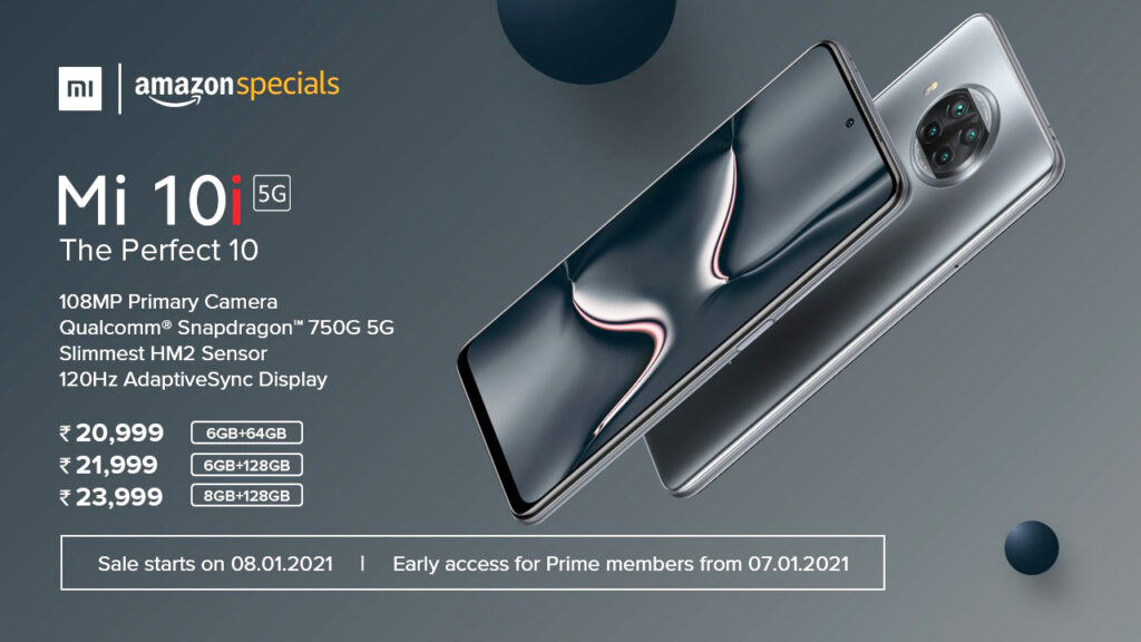 Xiaomi Mi 10i indian price