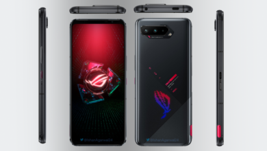 Asus ROG Phone 5 design renders leaked