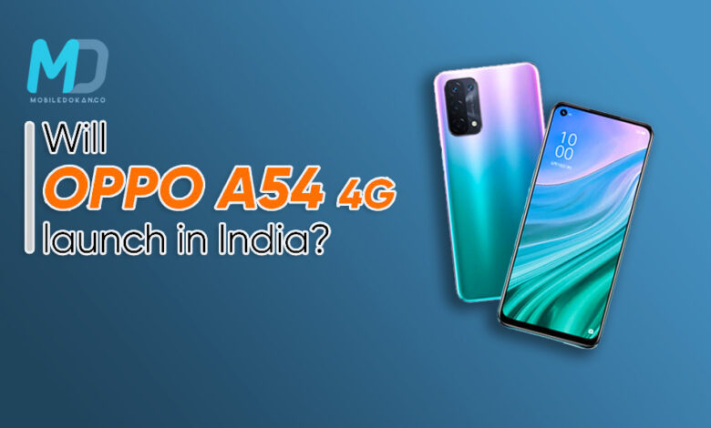 Oppo A54 4G coming