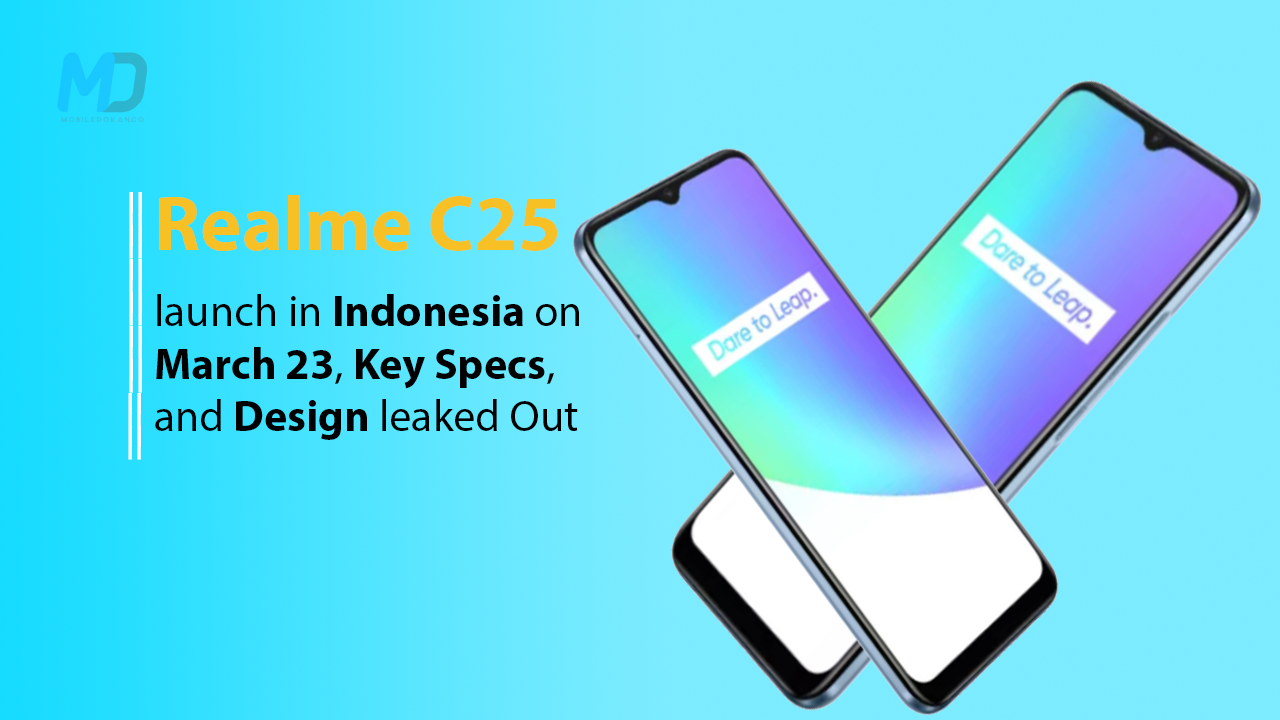 Realme C25 launch in Indonesia on March 23, Key Specs, and Design leak