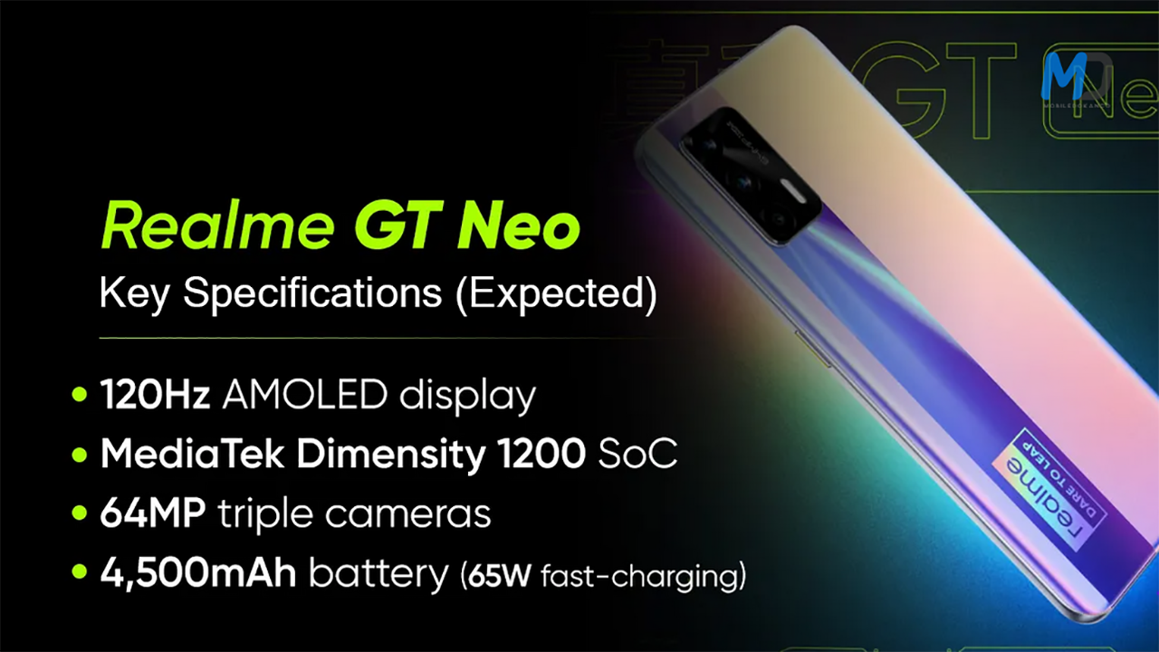 Realme GT Neo launch date expected price, and specifications revealed