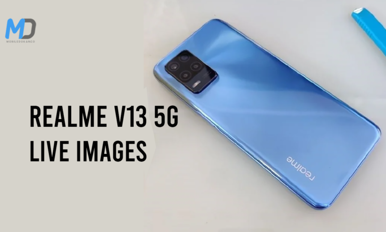 Realme V13 5G live images Key Specs Leaked before launch on March 31