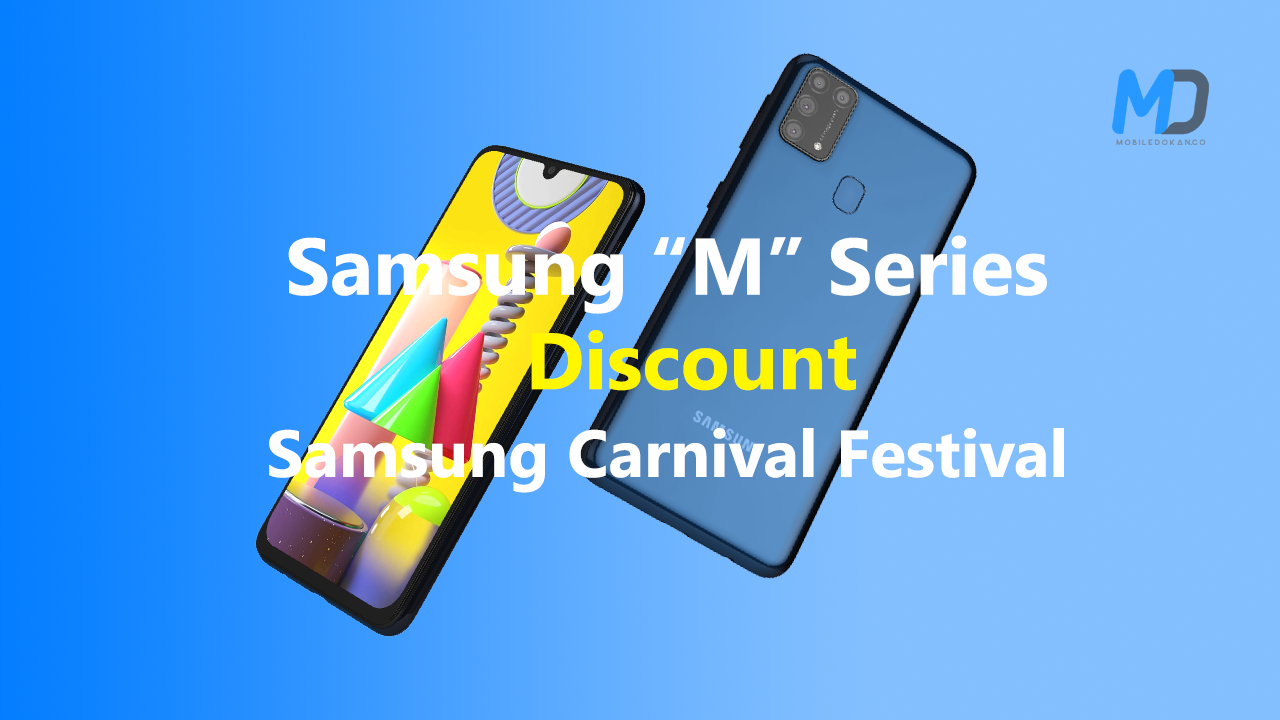 Samsung Galaxy M31, M21, M51 discount during Samsung Carnival sale