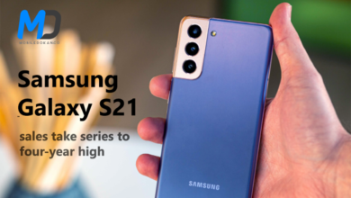 The Galaxy S21 has taken the sales series to a four-year high