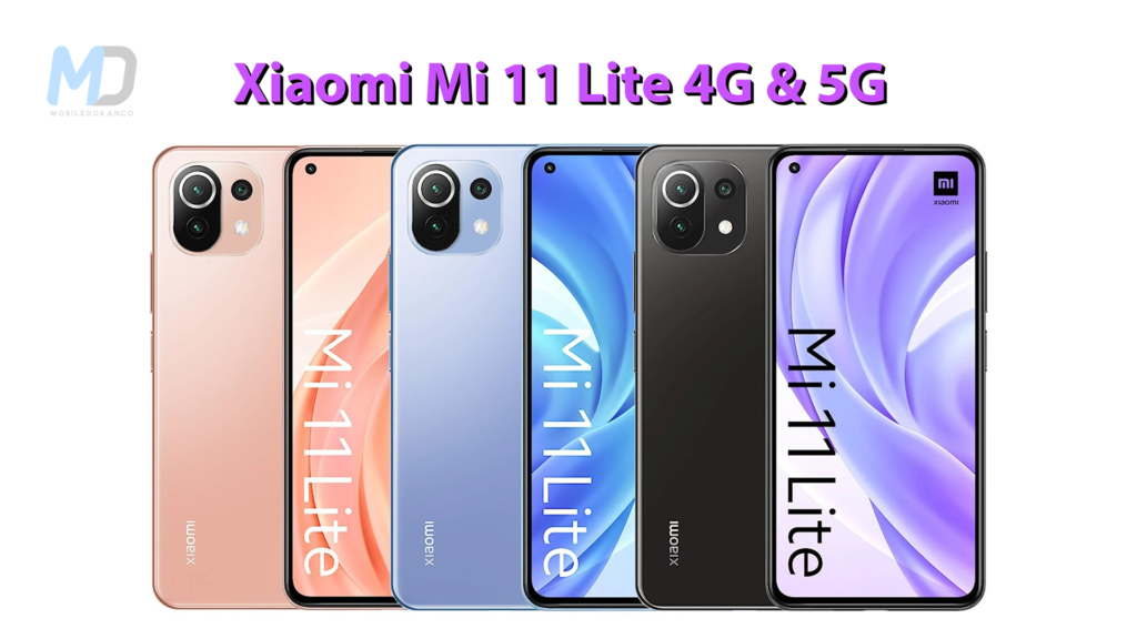 Xiaomi MI 11 Lite 4G / 5G specs, renders already leaked ahead of launch