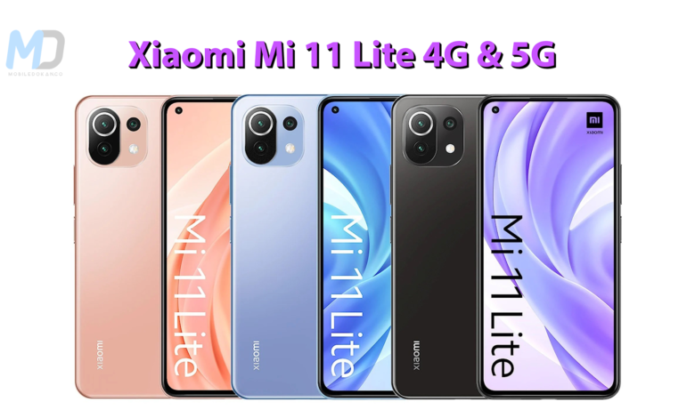 Xiaomi MI 11 Lite 4G / 5G specs, renders already leaked ahead of launch