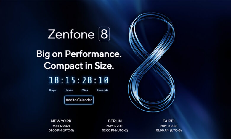 ASUS ZenFone 8 expected to launch on May 12, compact flagship hinted