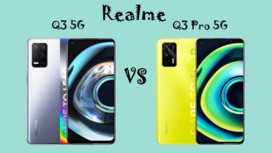 Compare Realme Q3 5G and Q3 Pro 5G best Comparison