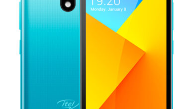 Itel Alpha Lite Gradation Ice Blue