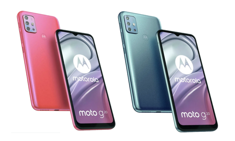 Moto G20 specifications and display render images leaked