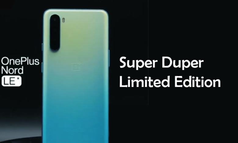 OnePlus Nord LE is a Super Duper Limited Edition Phone