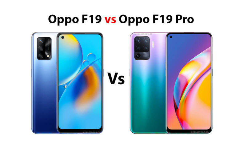 Oppo F19 vs Oppo F19 Pro Specs Comparison