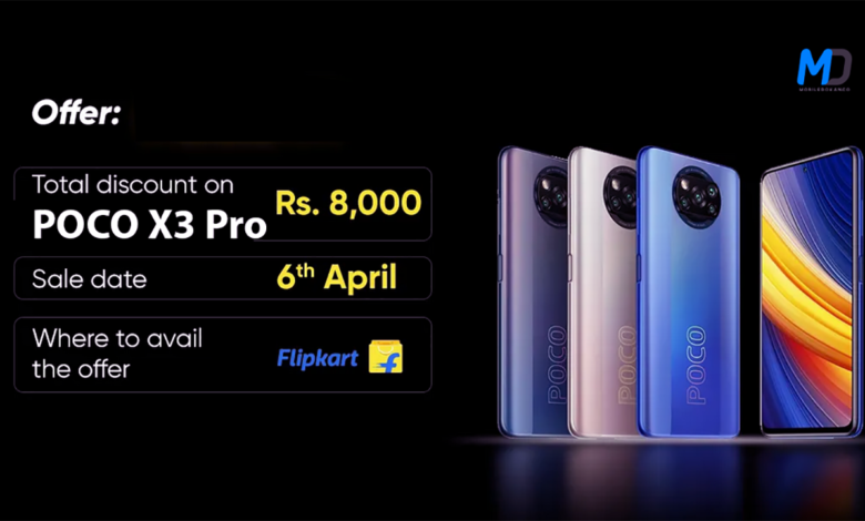 POCO X3 Pro Price in India now Rs 8,000 (6GB+128GB)