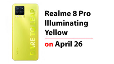 Realme 8 Pro Illuminating Yellow variant goes on to sale in India on April 26