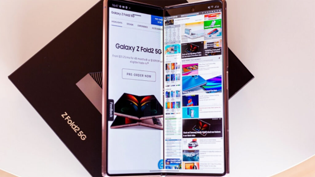 Samsung Galaxy Z Fold2 5G smartphone