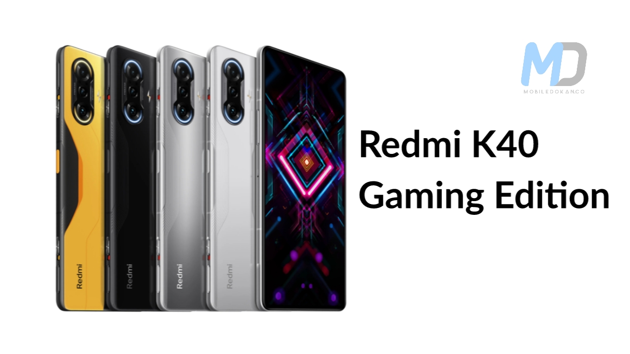 Latest Redmi K40 Gaming phone with Dimensity 1100 coming soon