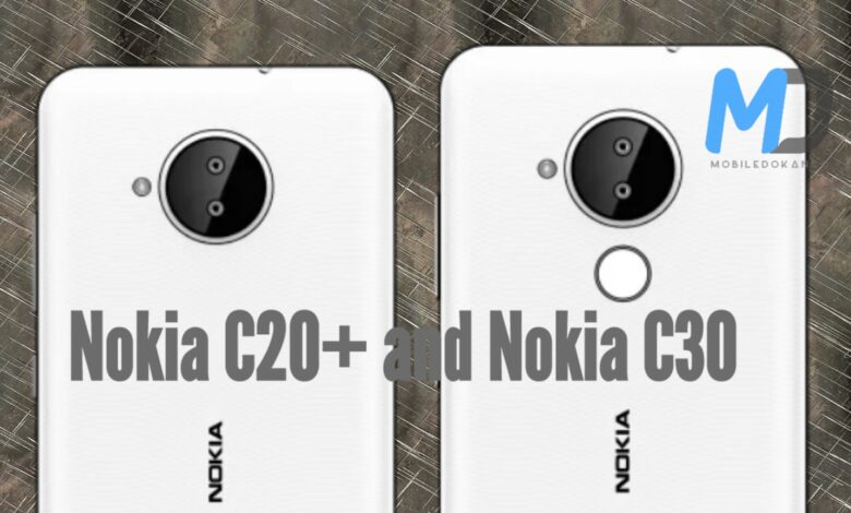 Nokia C20 Plus leaks and Nokia C30 upcoming with big batteries