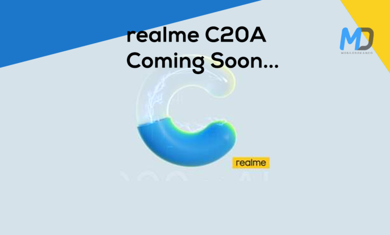 Realme C20A will launch soon with a 6.5 display and 5,000mAh battery