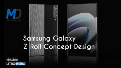 Samsung Galaxy Z Roll Concept Design