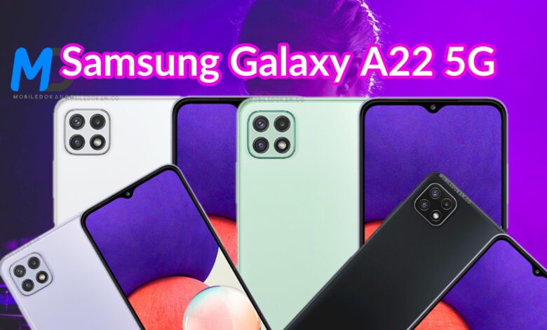 Samsung Galaxy A22 5G will release soon with 5,000mAh Battery