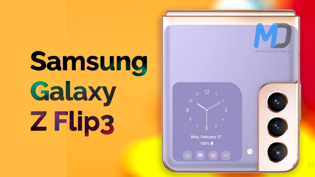 Samsung Galaxy Z Flip3 smartphone
