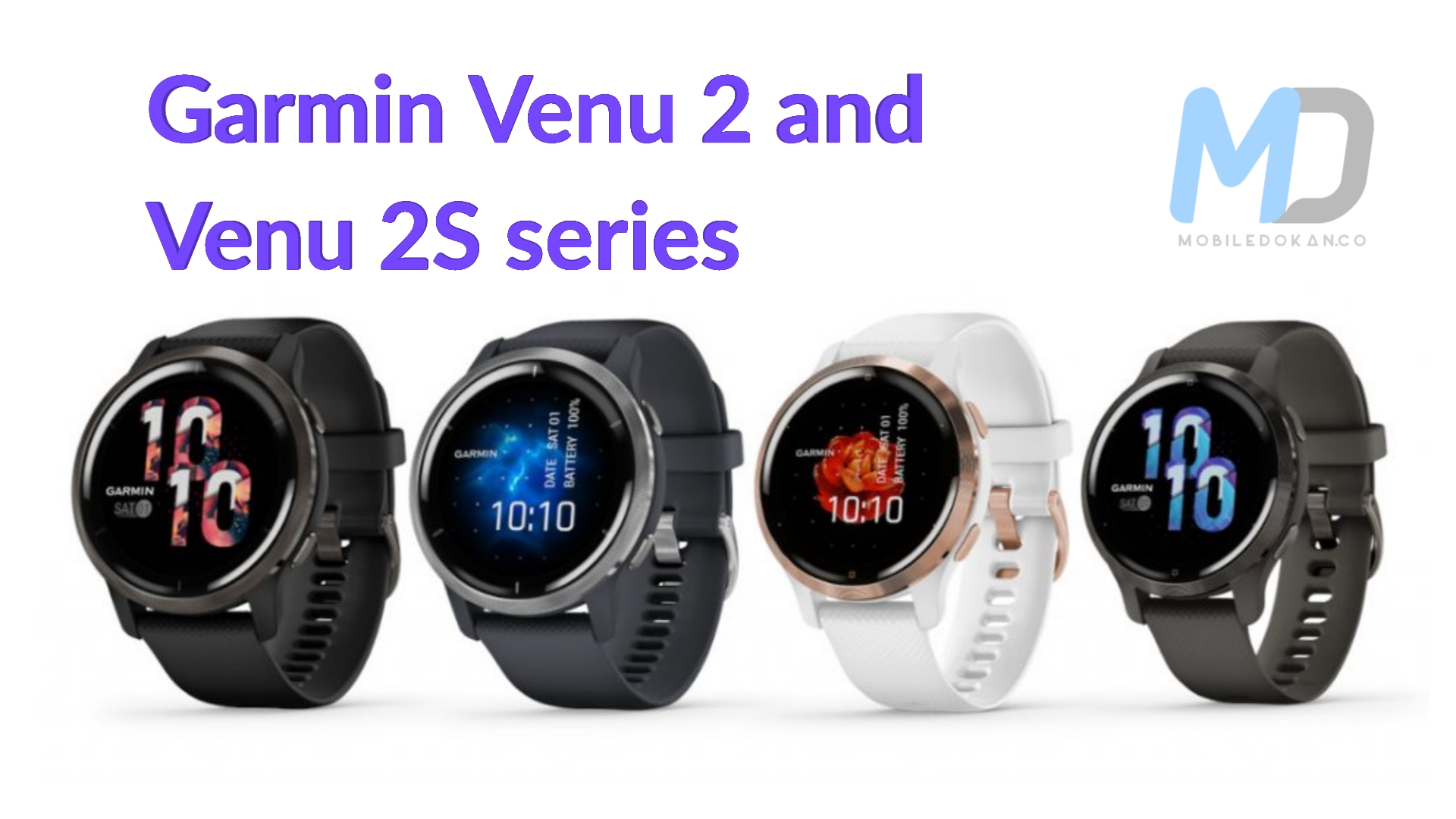 Garmin launches the Venu 2 and Venu 2S series