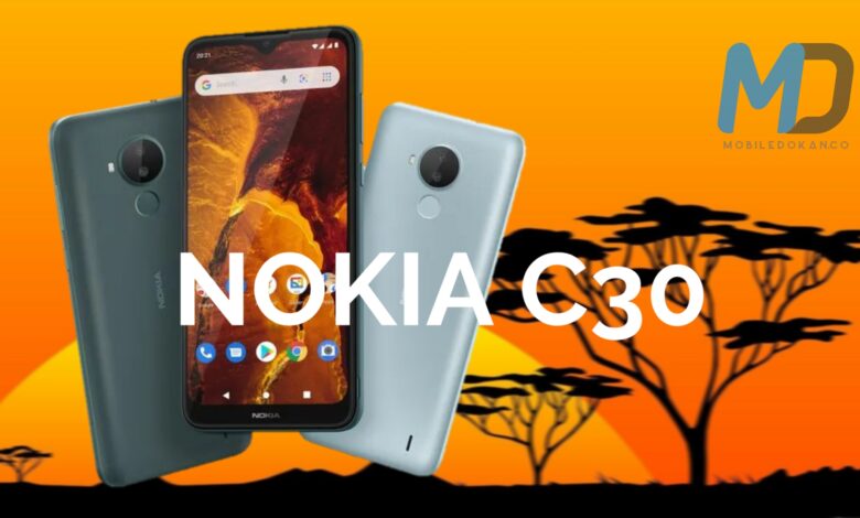 Nokia C30 entry-level smartphone running Android 11 Go Edition officially launched