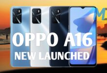 OPPO A16 launched with MediaTek Helio G35 SoC, 5000mAh Battery