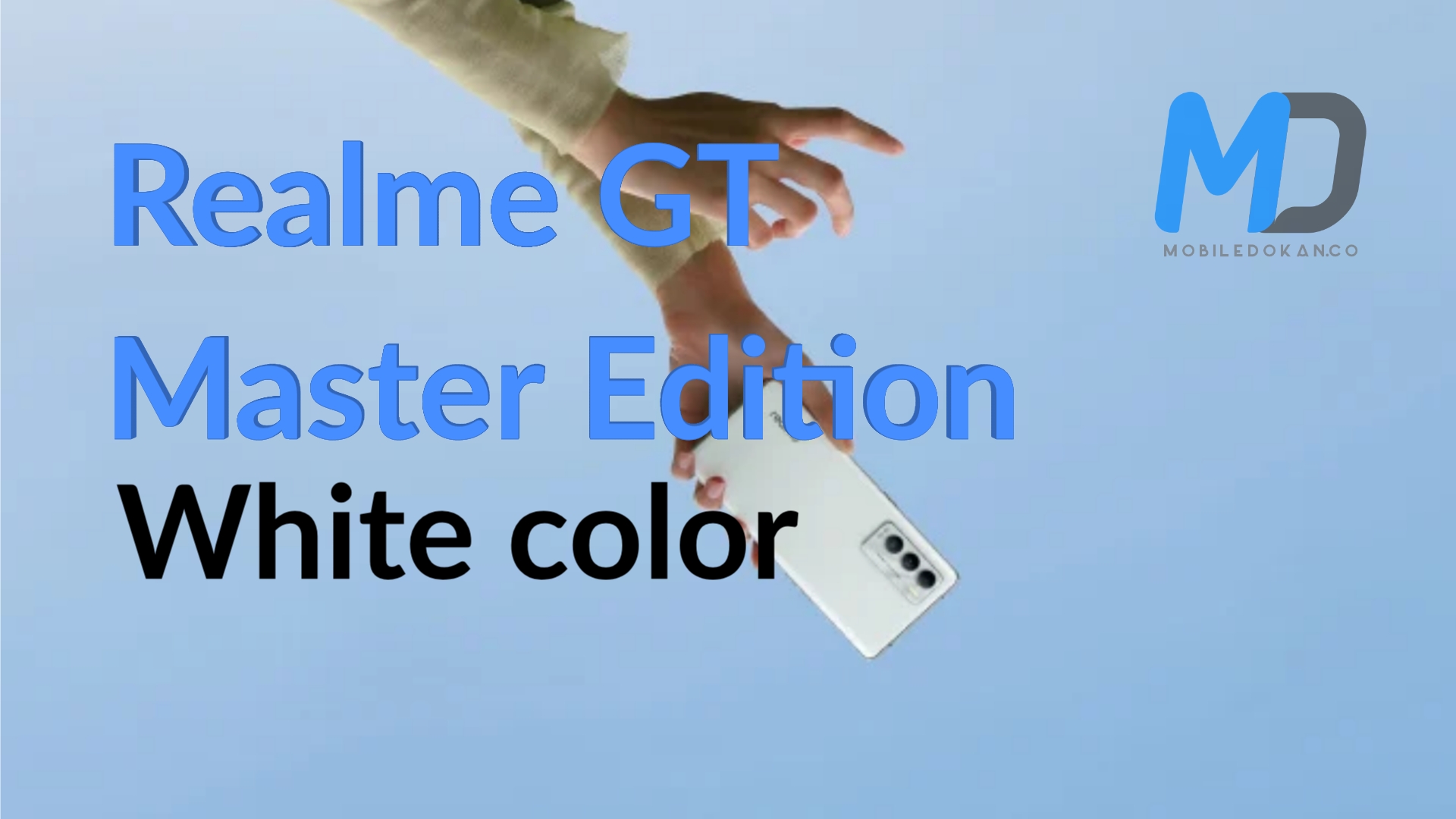 Realme GT Master Edition White color