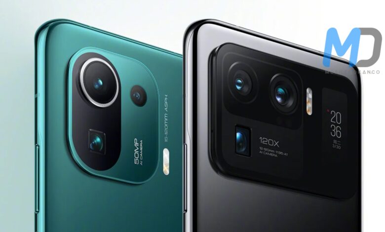 Sketches show off the canceled Xiaomi Mi 11 series designs