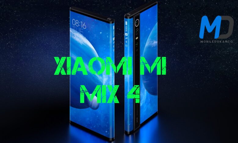 Xiaomi Mi MIX 4 with an invisible in-display selfie camera