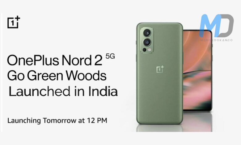 OnePlus Nord 2 comes with Go Green Woods color variant