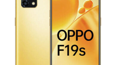 Oppo F19s Gold