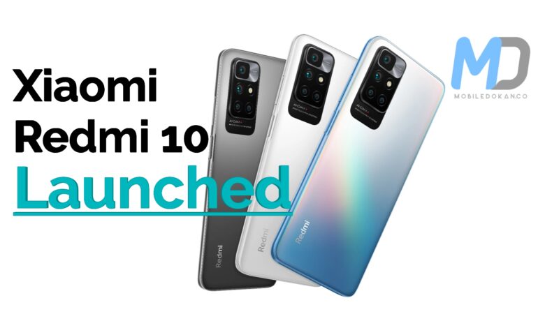 Redmi 10 launched with MediaTek Helio G88 SoC, 50MP quad-camera