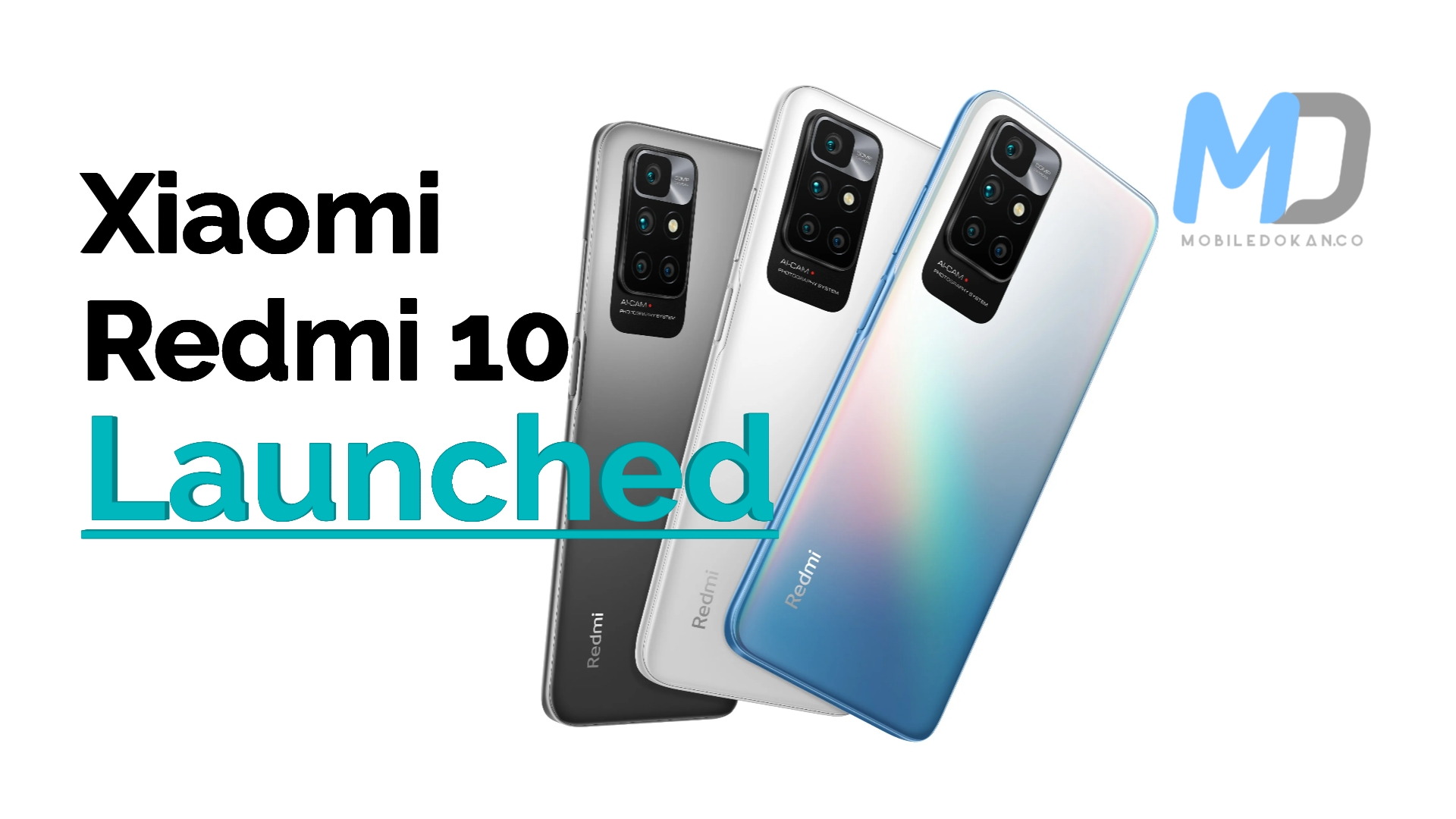 Redmi 10 launched with MediaTek Helio G88 SoC, 50MP quad-camera