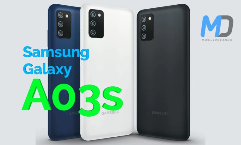 Samsung Galaxy A03s goes official in India