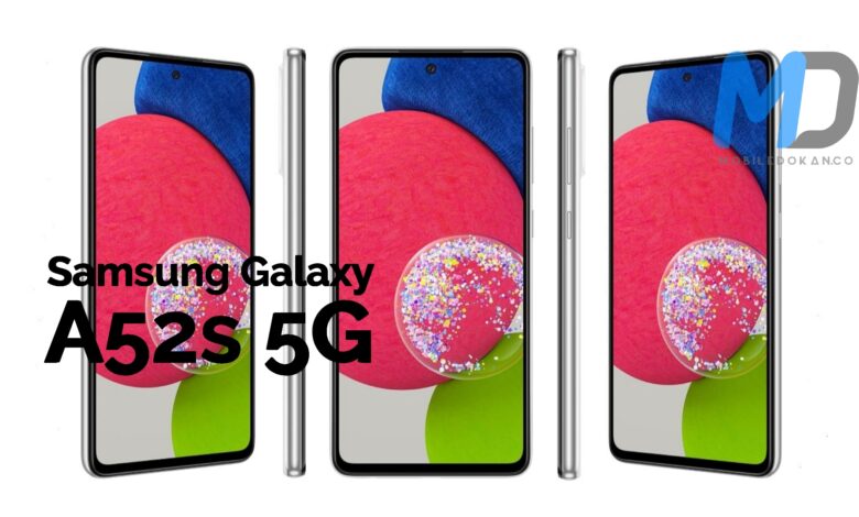 Samsung Galaxy A52s 5G official renders, specification, pricing leaks