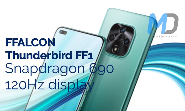 FFALCON Thunderbird FF1 with Snapdragon 690 and 120Hz display