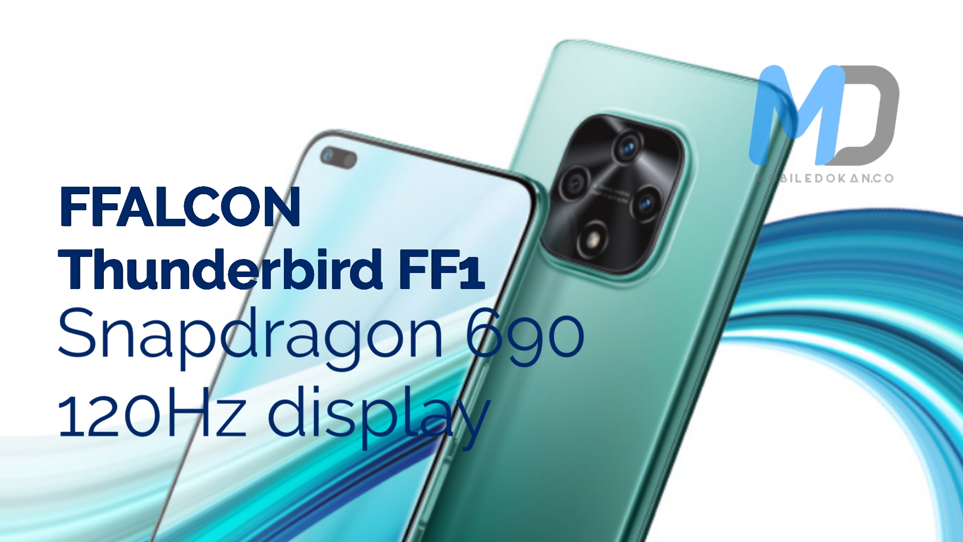 FFALCON Thunderbird FF1 with Snapdragon 690 and 120Hz display