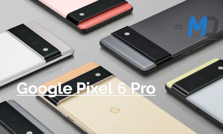 Google Pixel 6 Pro hands-on video leak showcases glossy black body