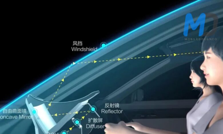 Huawei reveals AR HUD tech for cars, turns front windshield into a smart screen