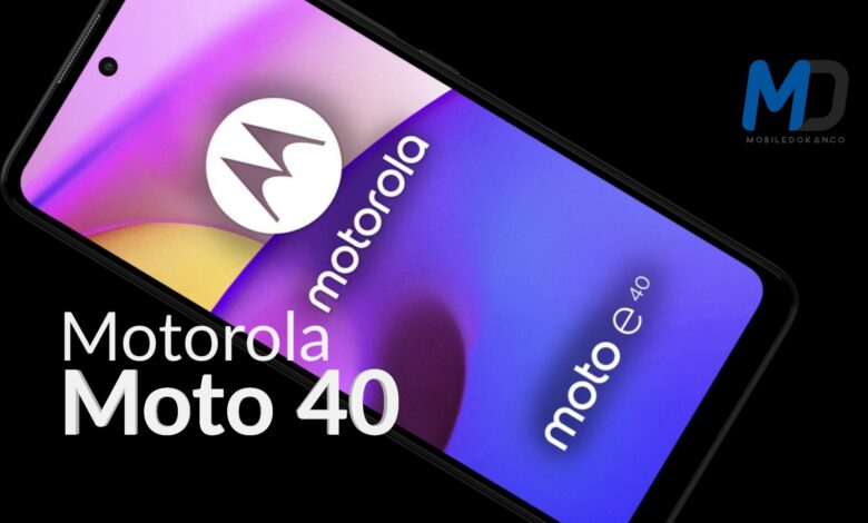 Motorola Moto E40 technical specifications