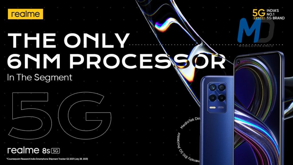 Realme 8s 5G processor