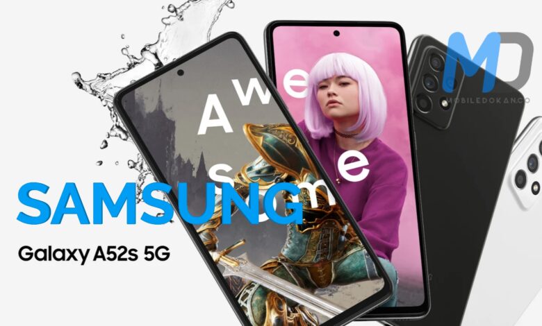 Samsung Galaxy A52s 5G Specifications and Features, price in India ₹35,999
