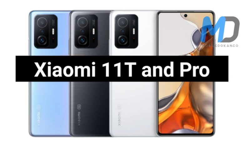 Xiaomi 11T and It's Pro leaked design, color variants