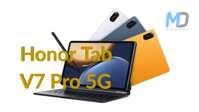 Honor Tab V7 Pro 5G with 6GB RAM and 128GB storage