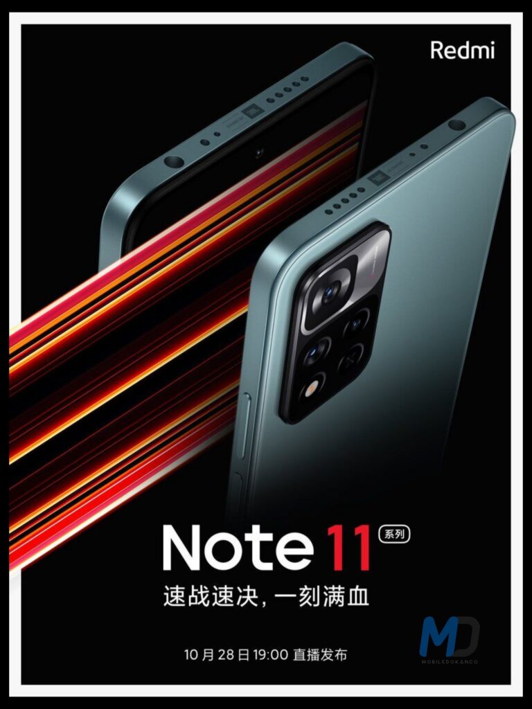 Redmi Note 11 Pro poster